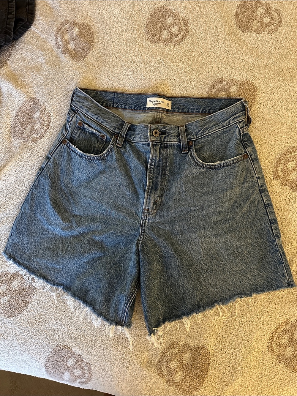 High rise loose shorts
